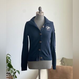 Gilly Hicks Button Up Track Jacket Y2K